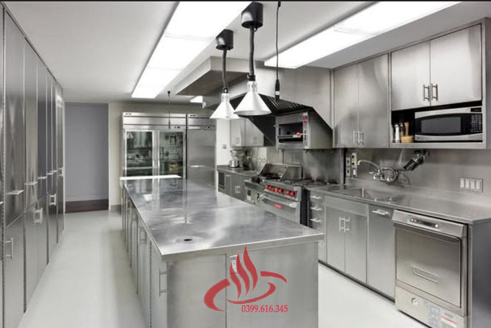 Lắp đặt bếp công nghiệp inox tại Hà Nội