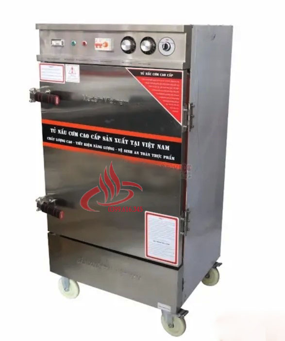 Tủ nấu cơm 8 khay công nghiệp