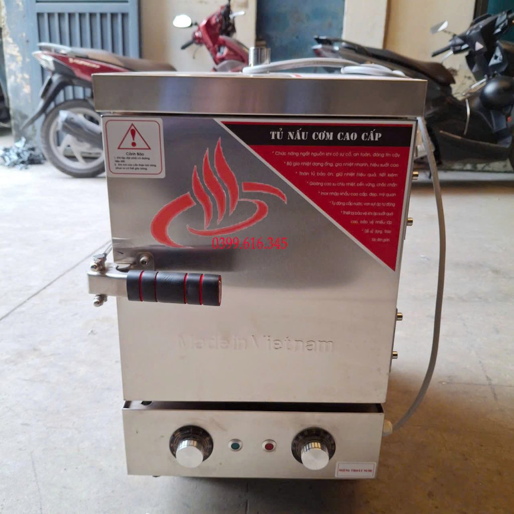 Tủ nấu cơm công nghiệp dùng điện - Bếp Thảo Linh