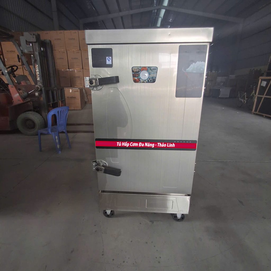 Tủ hấp cơm 12 khay điện - Bếp Thảo Linh